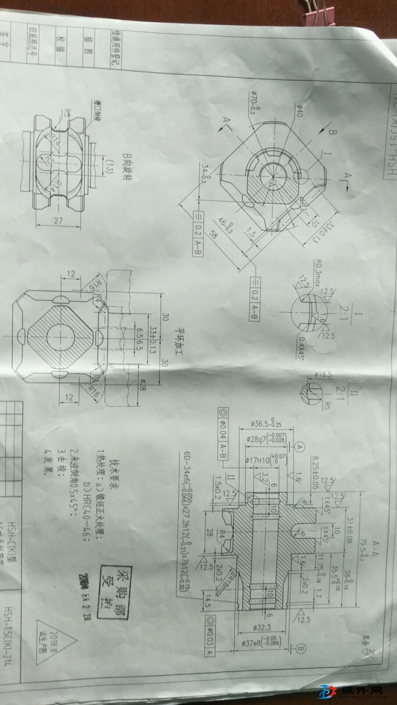 求購：40cr精密鍛件