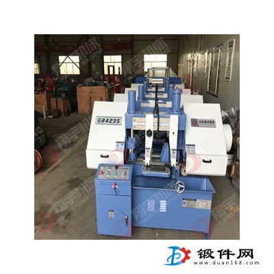 GB4235半自動(dòng)臥式金屬帶鋸床高精度鋸床