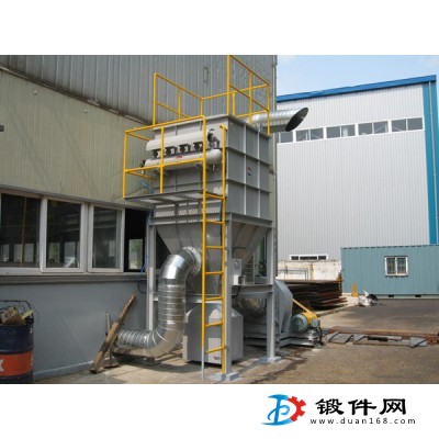 內(nèi)蒙古鄂爾多斯?jié)蓾?rùn)單機(jī)布袋除塵器
